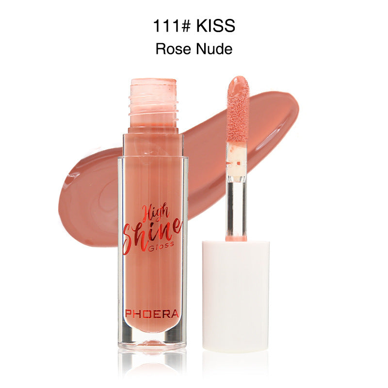 Rouge à Lèvres Cristal en Gelée – Hydratation & Brillance Miroir