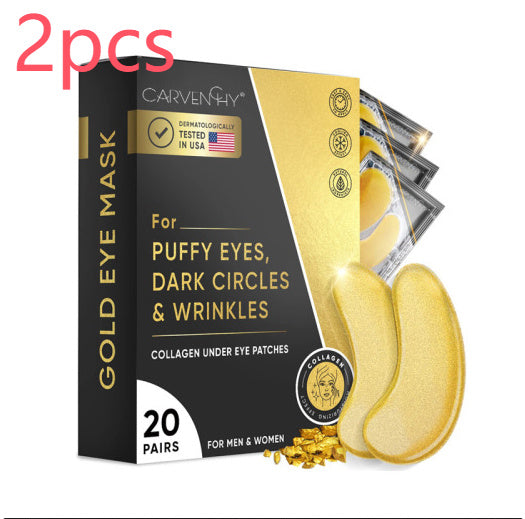 Patchs Masque Yeux Or 24 Carats – Anti-Poches & Anti-Rides