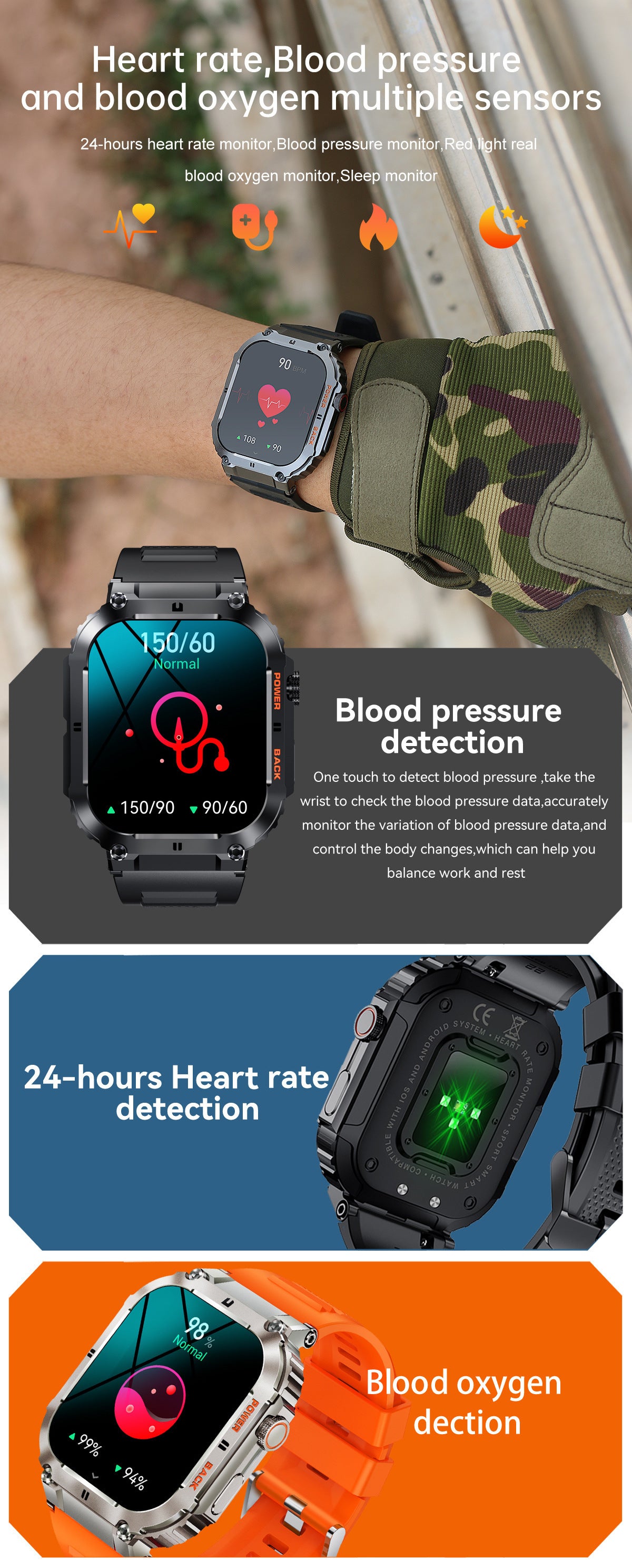 Montre Connectée – Style, Santé et Performance K57PRO
