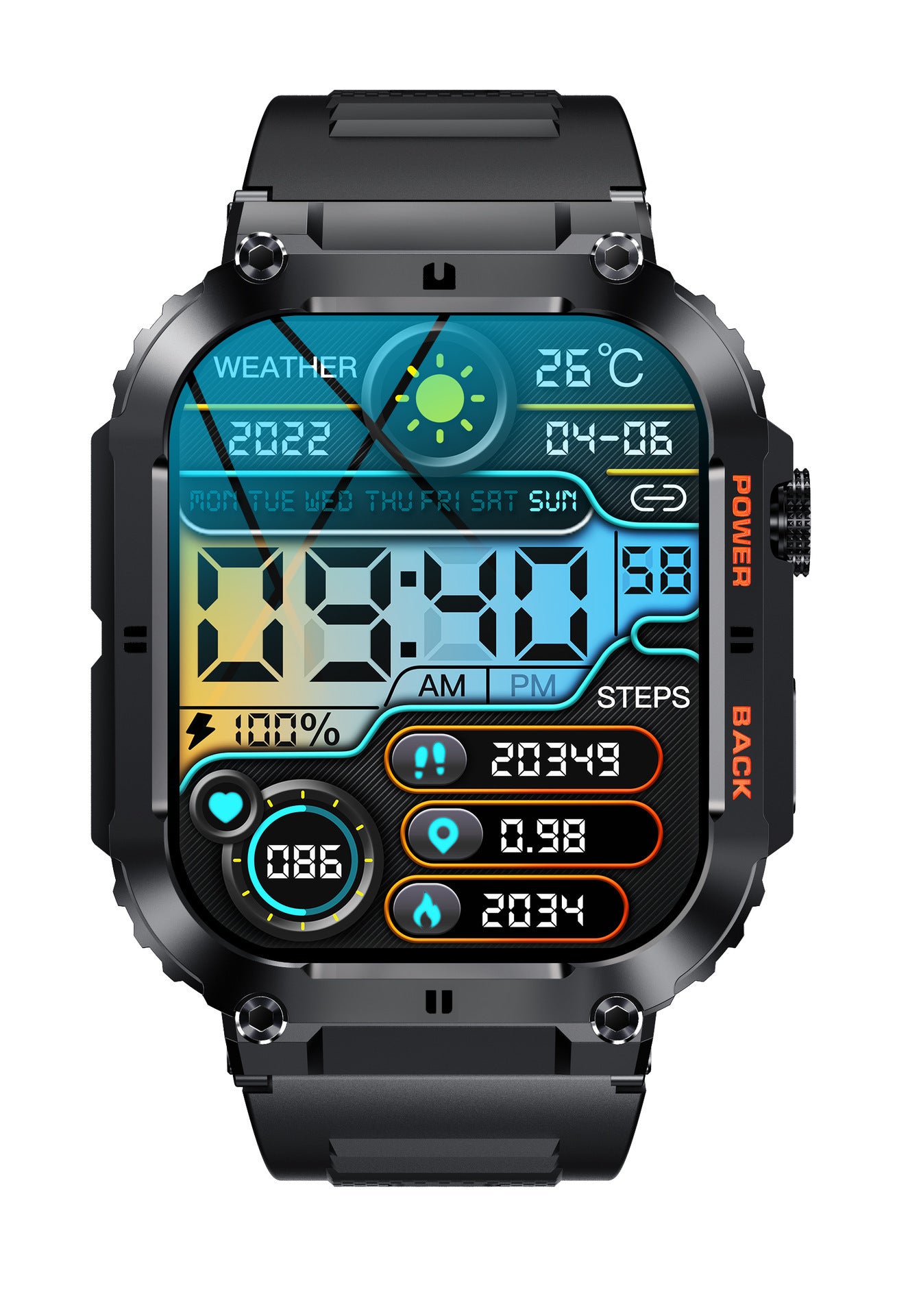 Montre Connectée – Style, Santé et Performance K57PRO