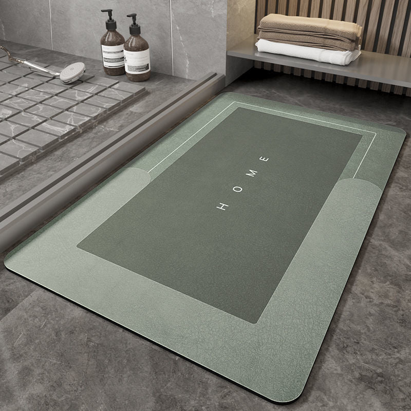 Tapis de Bain Super Absorbant en Peau de Nappa