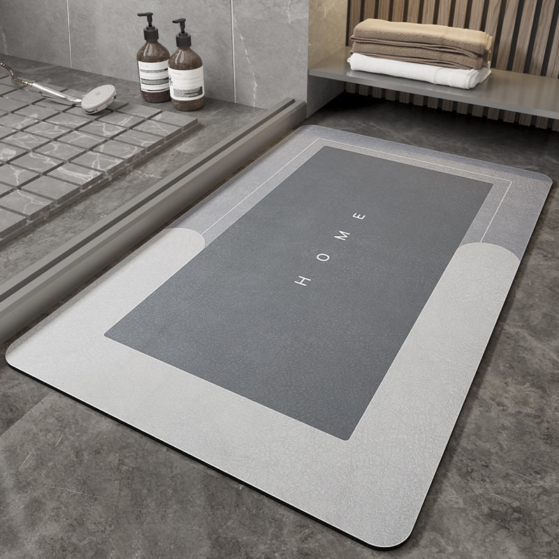 Tapis de Bain Super Absorbant en Peau de Nappa