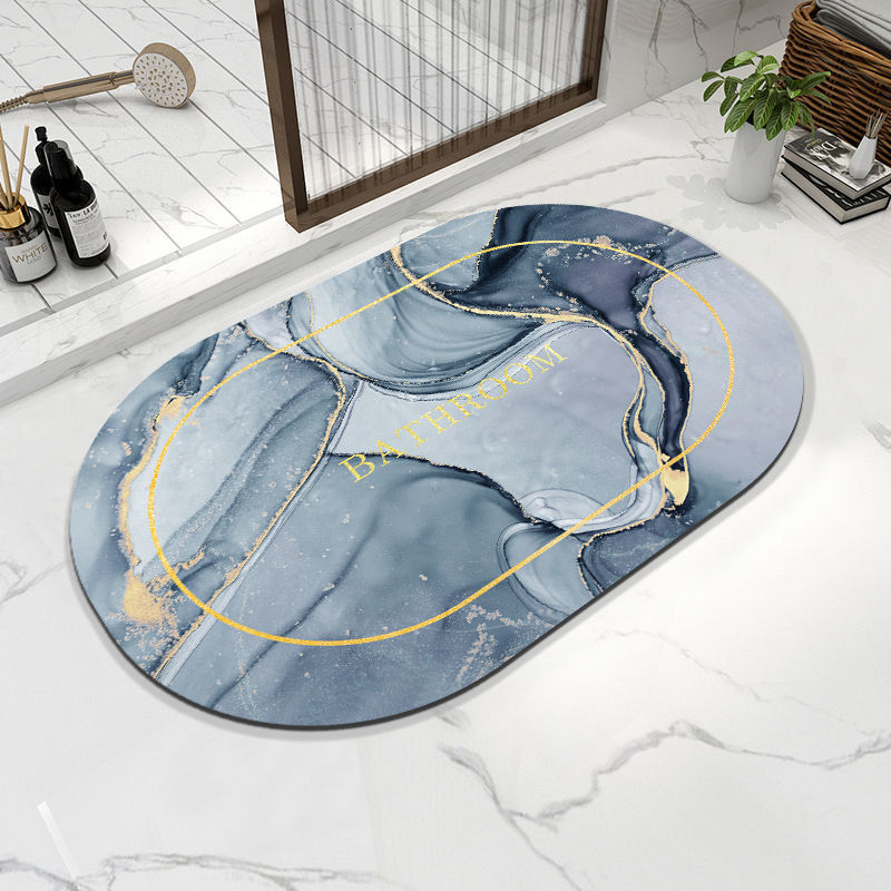 Tapis de Bain Super Absorbant en Peau de Nappa
