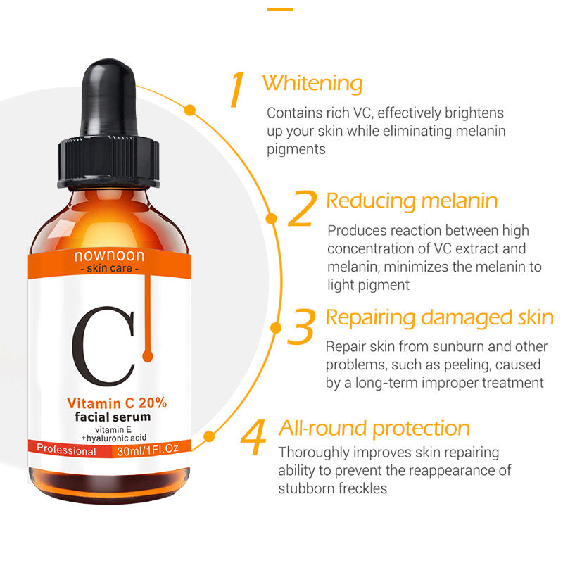Sérum Visage à la Vitamine C – Éclat & Anti-Âge 30 ml