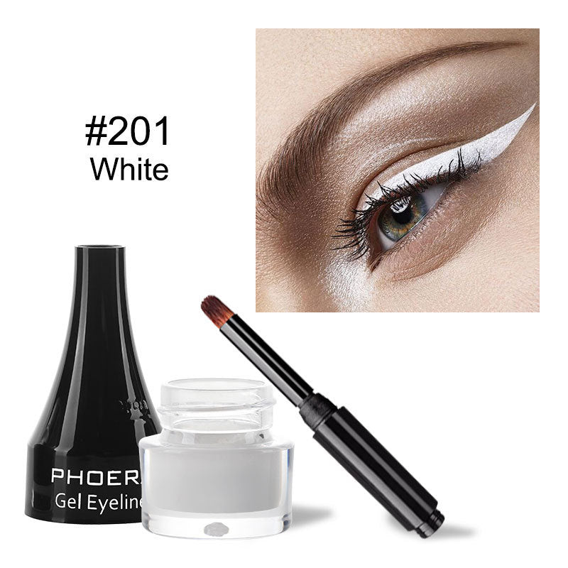 Eyeliner 10 Couleurs – Maquillage Haute Précision & Créatif