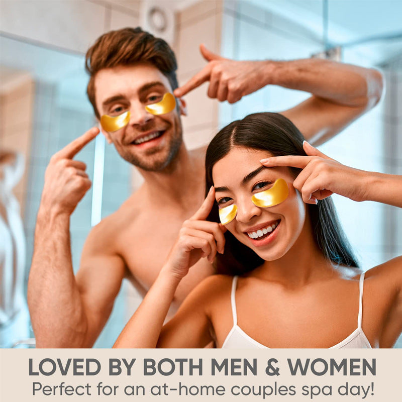 Patchs Masque Yeux Or 24 Carats – Anti-Poches & Anti-Rides