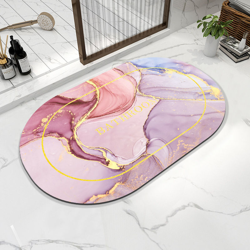 Tapis de Bain Super Absorbant en Peau de Nappa