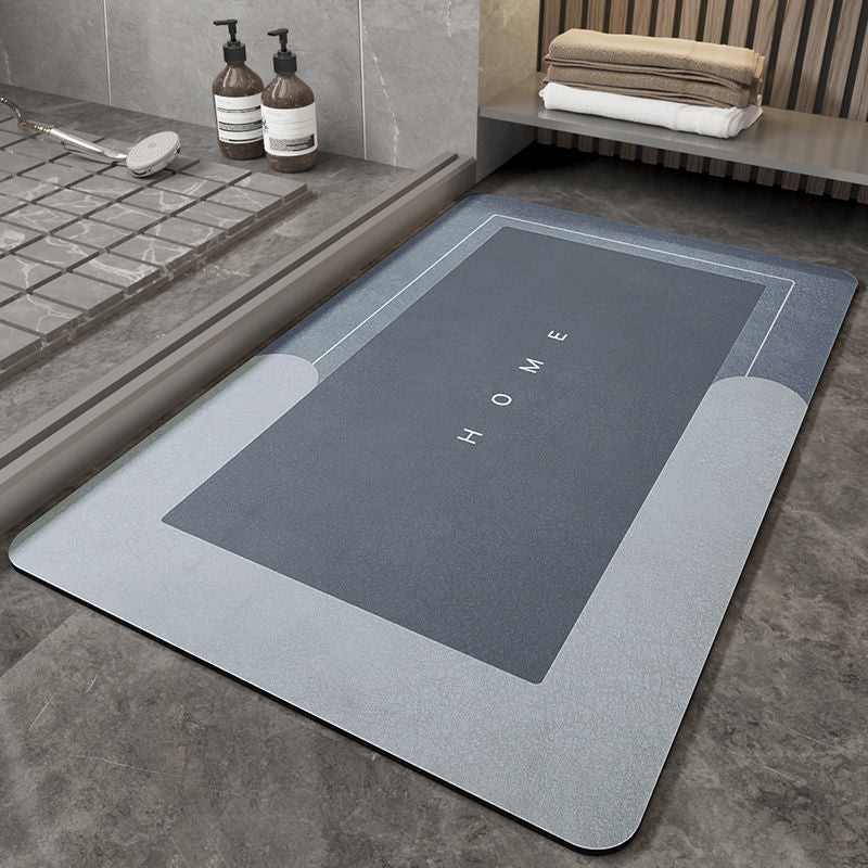 Tapis de Bain Super Absorbant en Peau de Nappa