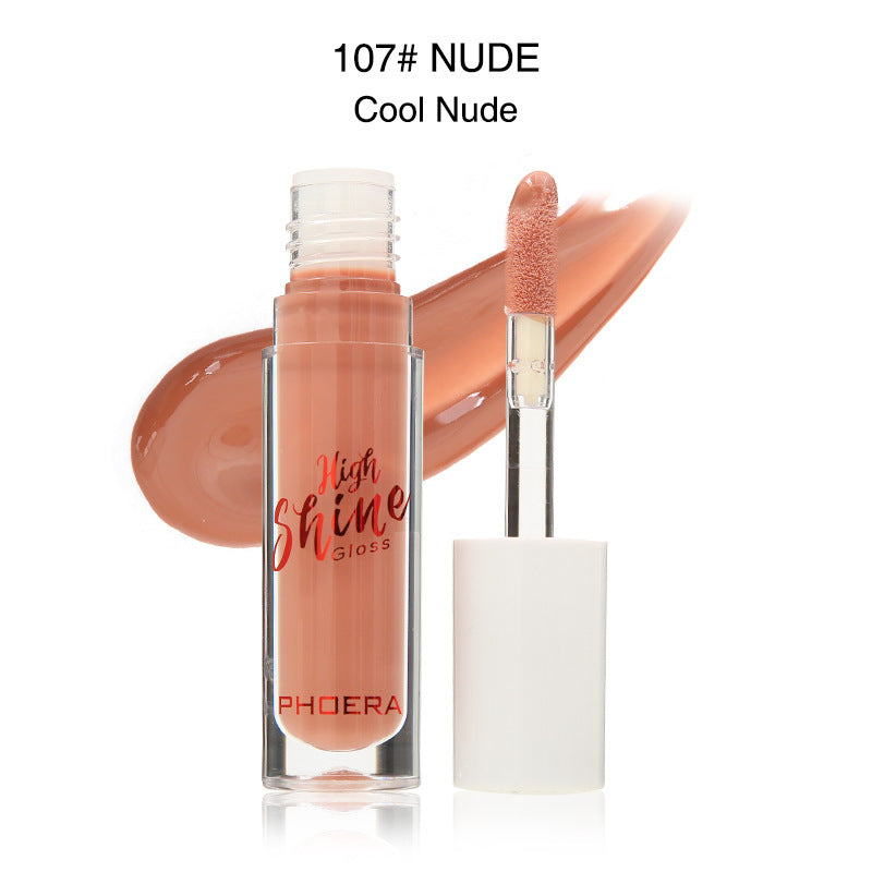 Rouge à Lèvres Cristal en Gelée – Hydratation & Brillance Miroir