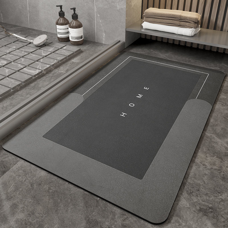 Tapis de Bain Super Absorbant en Peau de Nappa