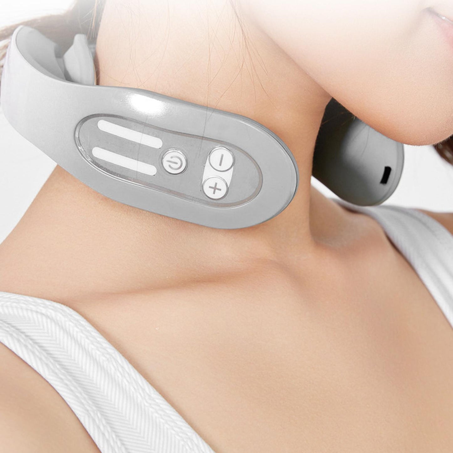 Appareil de Massage Lymphatique EMS pour le Cou