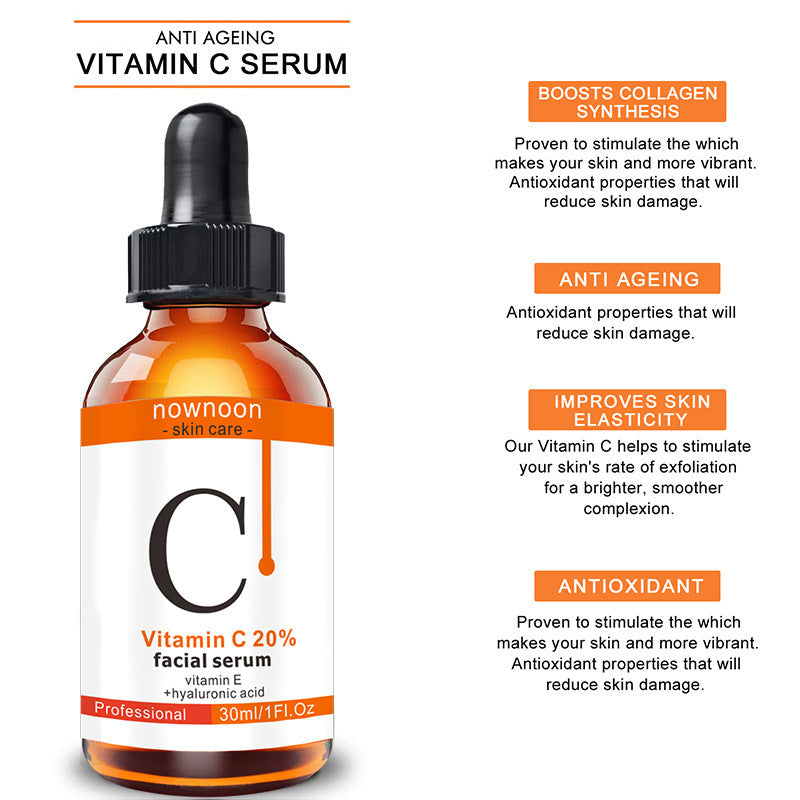 Sérum Visage à la Vitamine C – Éclat & Anti-Âge 30 ml