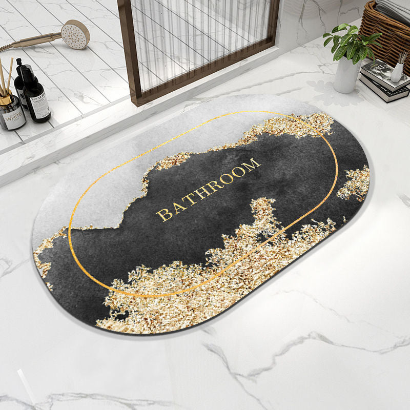 Tapis de Bain Super Absorbant en Peau de Nappa