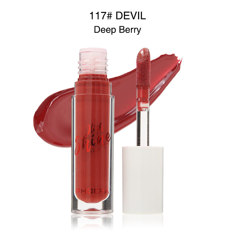 Rouge à Lèvres Cristal en Gelée – Hydratation & Brillance Miroir