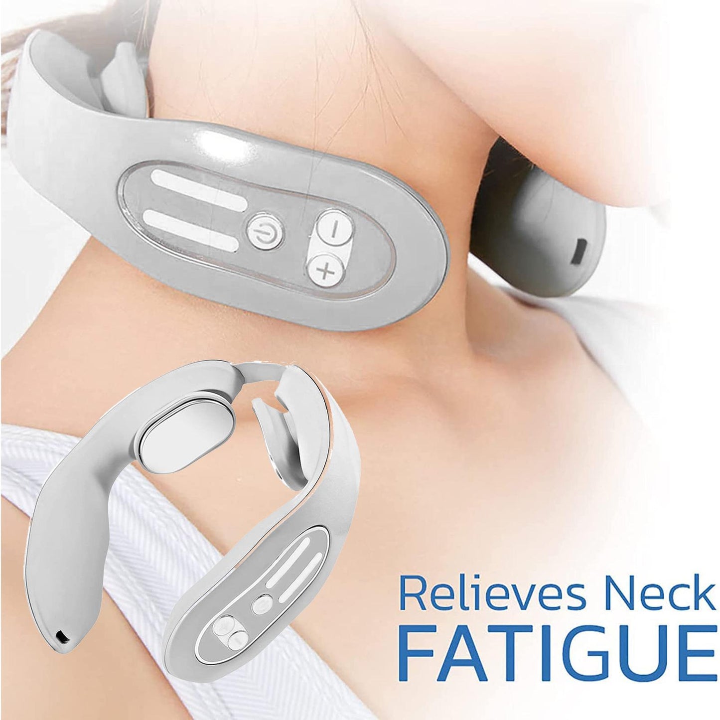 Appareil de Massage Lymphatique EMS pour le Cou