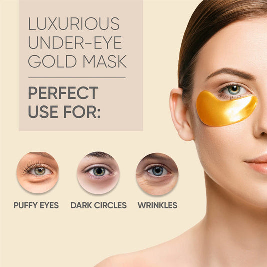 ✨ Patchs Yeux Or 24 Carats : l’arme anti-cernes et anti-fatigue ultime