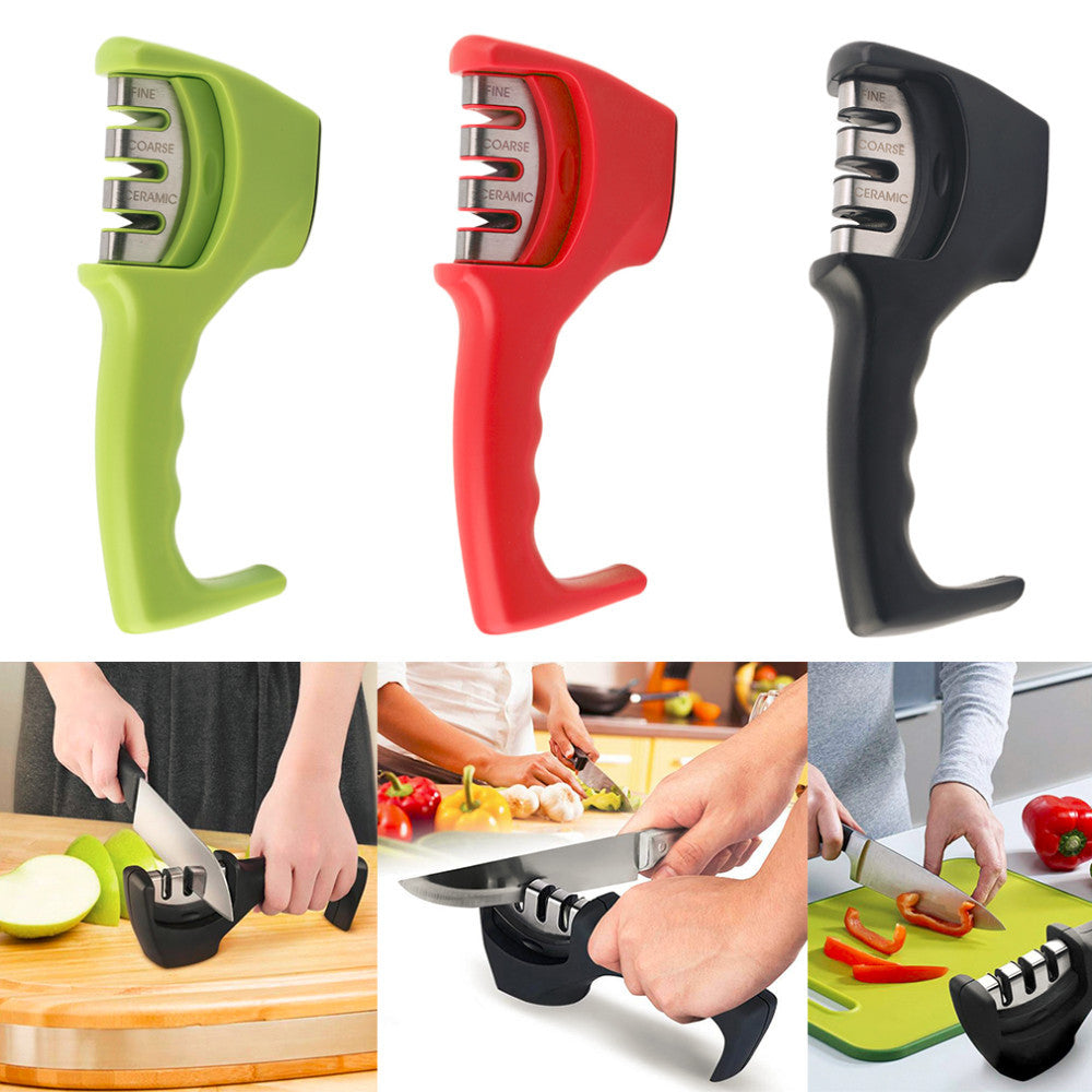 Knife Sharpener – Perfect Edge in Seconds