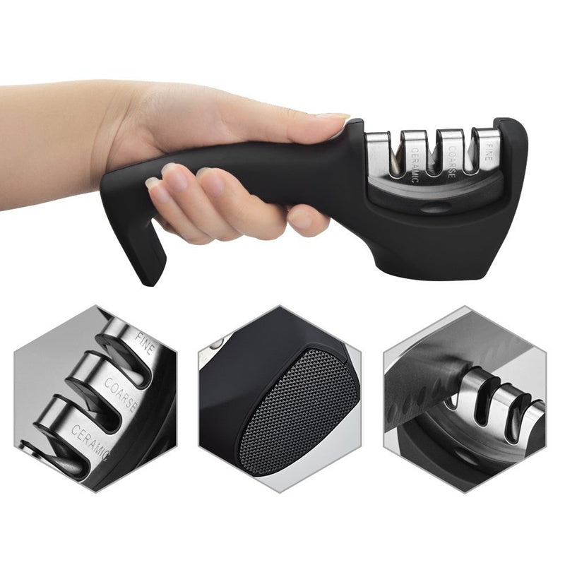 Knife Sharpener – Perfect Edge in Seconds
